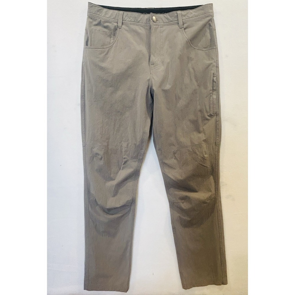 Ascend‎ Explorer Mens 36x34 (36x33) Tan Hiking Pants Lightweight Outdoor